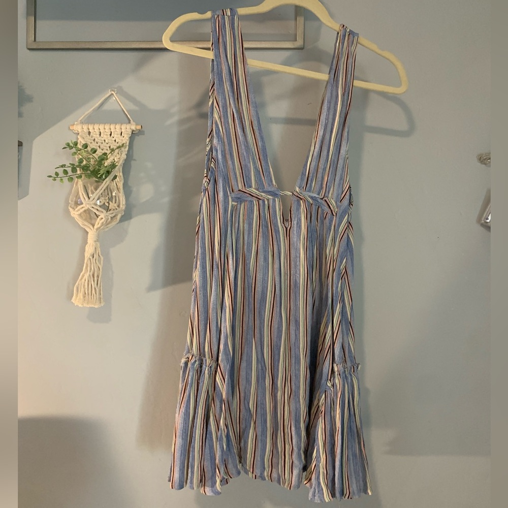 flowy mini dress🩵